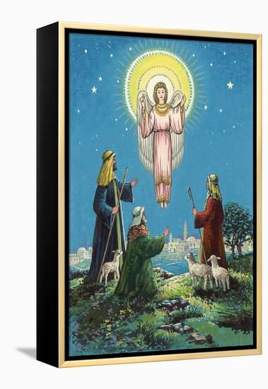 The Three Shepherds-Stanley Cooke-Framed Premier Image Canvas