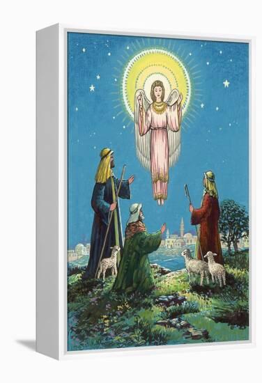 The Three Shepherds-Stanley Cooke-Framed Premier Image Canvas