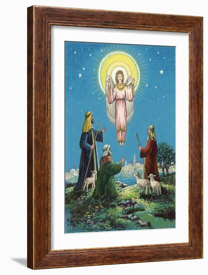 The Three Shepherds-Stanley Cooke-Framed Giclee Print
