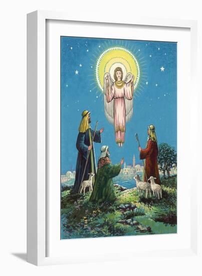The Three Shepherds-Stanley Cooke-Framed Giclee Print