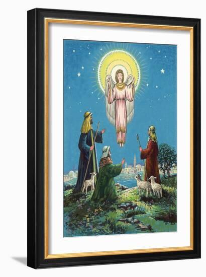 The Three Shepherds-Stanley Cooke-Framed Giclee Print