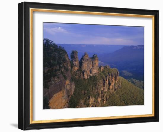 The Three Sisters, Blue Mountains, New South Wales, Australia-Hans Peter Merten-Framed Photographic Print