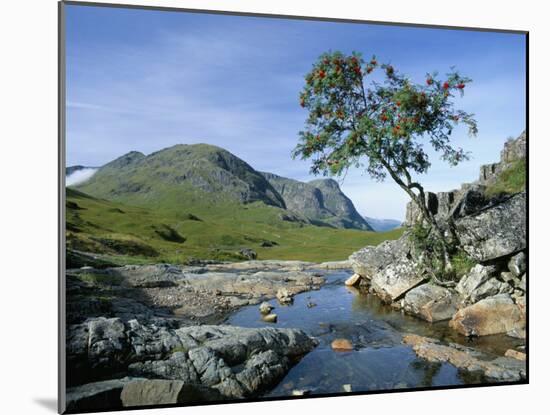 The Three Sisters of Glencoe, Highland Region, Scotland, United Kingdom-Kathy Collins-Mounted Photographic Print