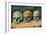 The Three Skulls, c.1900-Paul Cézanne-Framed Giclee Print