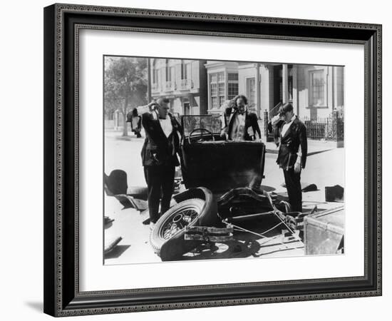 The Three Stooges: Car Troubles-null-Framed Photo