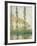 The Three Trees, Autumn, 1891-Claude Monet-Framed Giclee Print