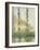 The Three Trees, Autumn, 1891-Claude Monet-Framed Giclee Print