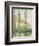 The Three Trees, Autumn, 1891-Claude Monet-Framed Giclee Print