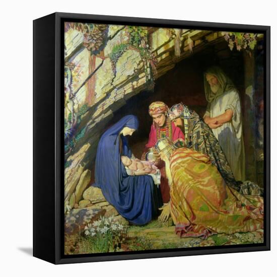 The Three Wise Kings-George Spencer Watson-Framed Premier Image Canvas