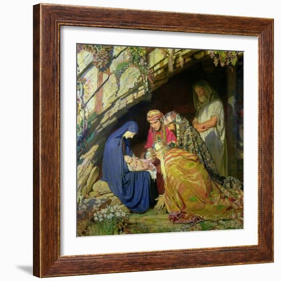 The Three Wise Kings-George Spencer Watson-Framed Giclee Print