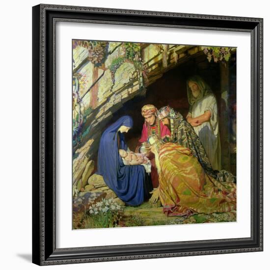 The Three Wise Kings-George Spencer Watson-Framed Giclee Print