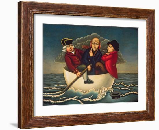 The Three Wise Men of Gotham, 2005-Frances Broomfield-Framed Giclee Print