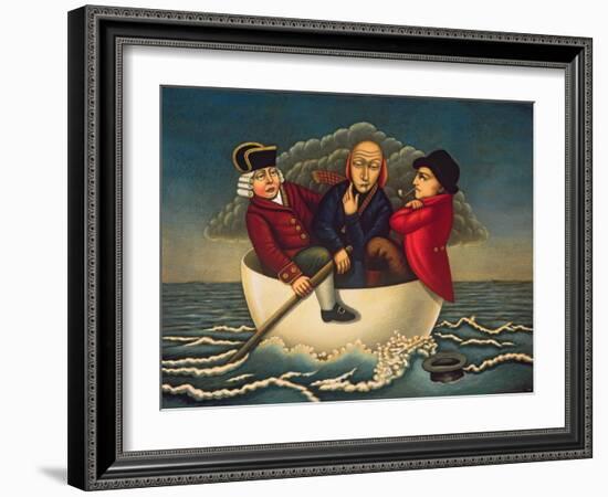 The Three Wise Men of Gotham, 2005-Frances Broomfield-Framed Giclee Print