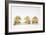 The Three Wise Monkeys-Japanese School-Framed Giclee Print