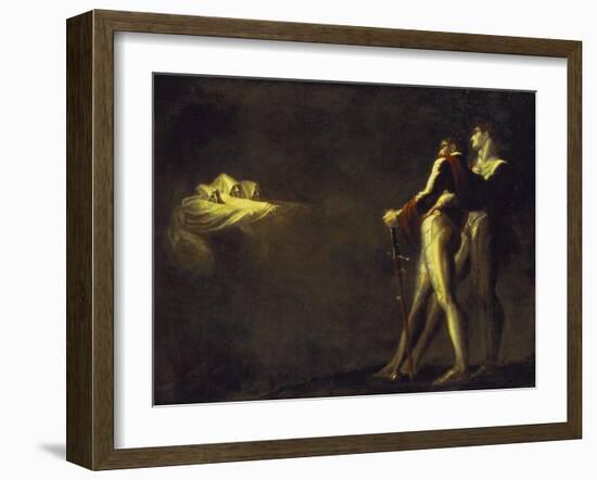 The Three Witches Appearing to Macbeth and Banquo, 1800-1810-Henry Fuseli-Framed Giclee Print