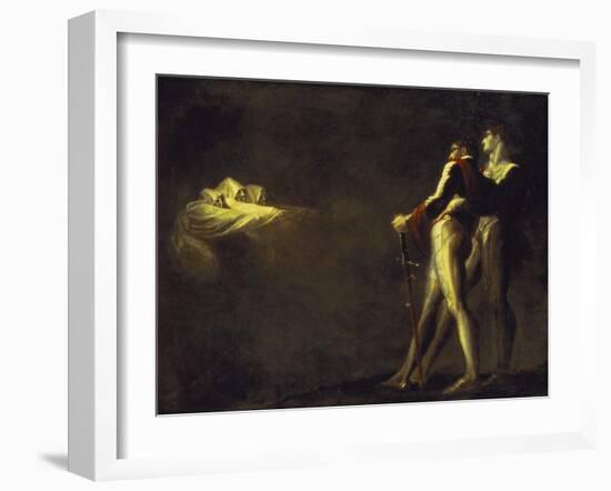 The Three Witches Appearing to Macbeth and Banquo, 1800-1810-Henry Fuseli-Framed Giclee Print