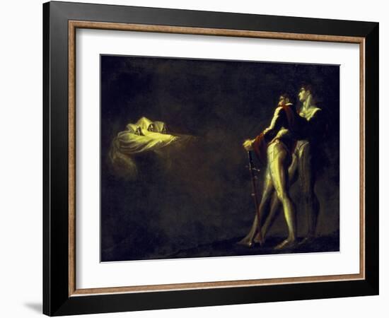 The Three Witches Appearing to Macbeth and Banquo, 1800-1810-Henry Fuseli-Framed Giclee Print