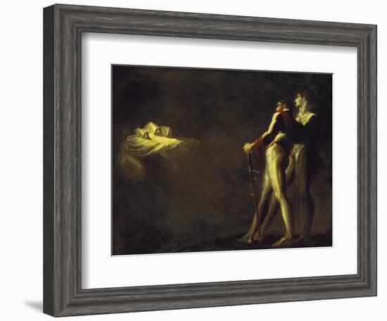 The Three Witches Appearing to Macbeth and Banquo, 1800-1810-Henry Fuseli-Framed Giclee Print