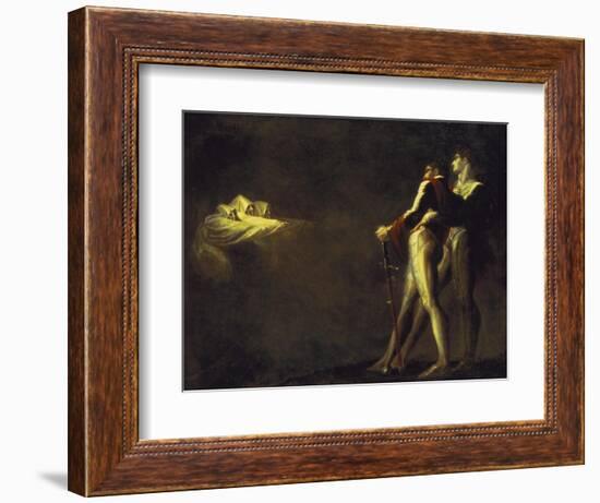 The Three Witches Appearing to Macbeth and Banquo, 1800-1810-Henry Fuseli-Framed Giclee Print