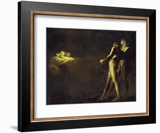 The Three Witches Appearing to Macbeth and Banquo, 1800-1810-Henry Fuseli-Framed Giclee Print