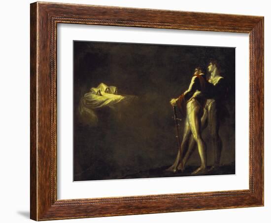 The Three Witches Appearing to Macbeth and Banquo, 1800-1810-Henry Fuseli-Framed Giclee Print