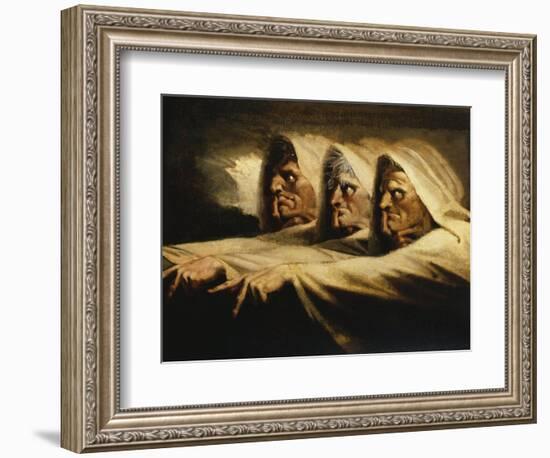 The Three Witches, or the Weird Sisters-Henry Fuseli-Framed Premium Giclee Print