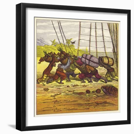 The Three Youthful Mariners-Ernest Henry Griset-Framed Giclee Print