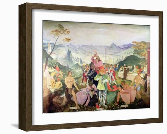 The Threefold Epiphany, 1929-Glyn Warren Philpot-Framed Giclee Print