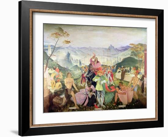 The Threefold Epiphany, 1929-Glyn Warren Philpot-Framed Giclee Print