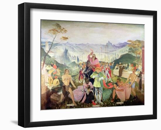 The Threefold Epiphany, 1929-Glyn Warren Philpot-Framed Giclee Print