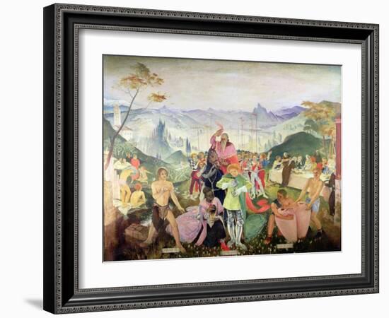 The Threefold Epiphany, 1929-Glyn Warren Philpot-Framed Giclee Print