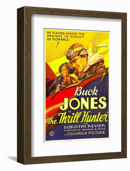 The Thrill Hunter, Buck Jones, 1933-null-Framed Photo