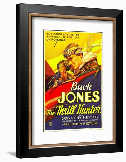 The Thrill Hunter, Buck Jones, 1933--Framed Photo