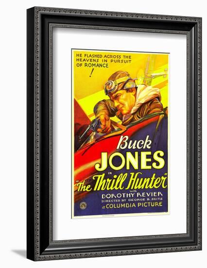 The Thrill Hunter, Buck Jones, 1933--Framed Photo