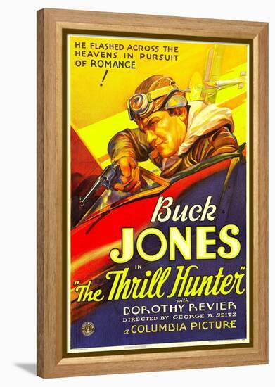 The Thrill Hunter, Buck Jones, 1933-null-Framed Stretched Canvas