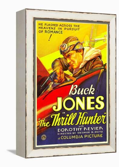 The Thrill Hunter, Buck Jones, 1933-null-Framed Stretched Canvas