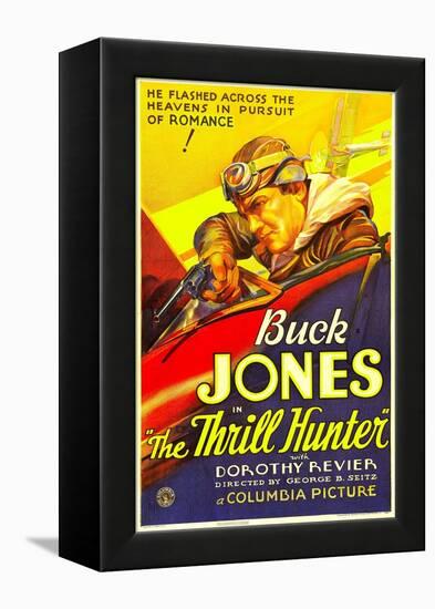 The Thrill Hunter, Buck Jones, 1933-null-Framed Stretched Canvas