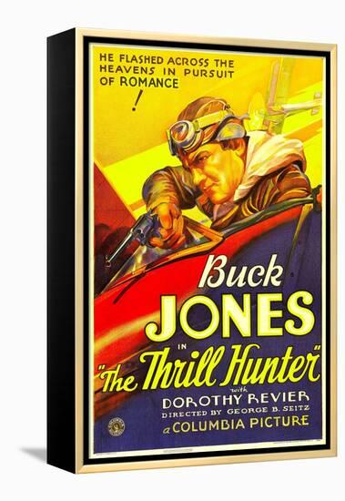 The Thrill Hunter, Buck Jones, 1933-null-Framed Stretched Canvas