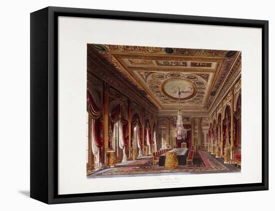 The Throne Room, Carlton House, 1819-Charles Wild-Framed Premier Image Canvas