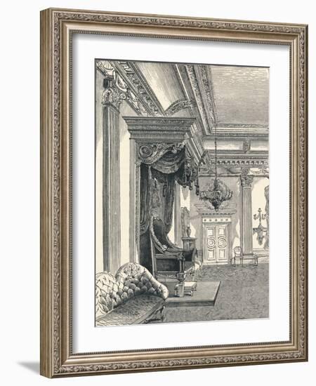 The Throne Room Dublin Castle, 1896-null-Framed Giclee Print