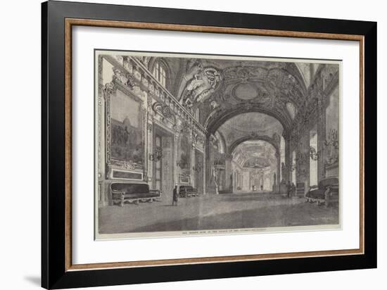 The Throne Room of the Palace of the Luxembourg-Felix Thorigny-Framed Giclee Print