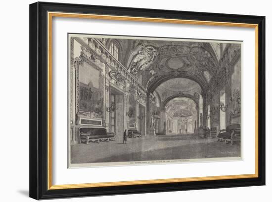 The Throne Room of the Palace of the Luxembourg-Felix Thorigny-Framed Giclee Print