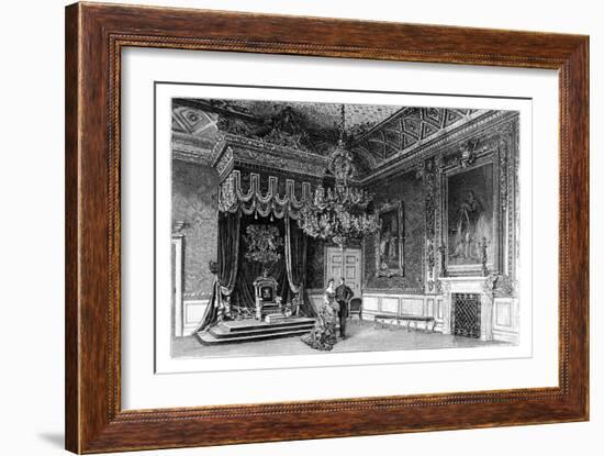 The Throne Room, St James's Palace, London, C1888-null-Framed Giclee Print