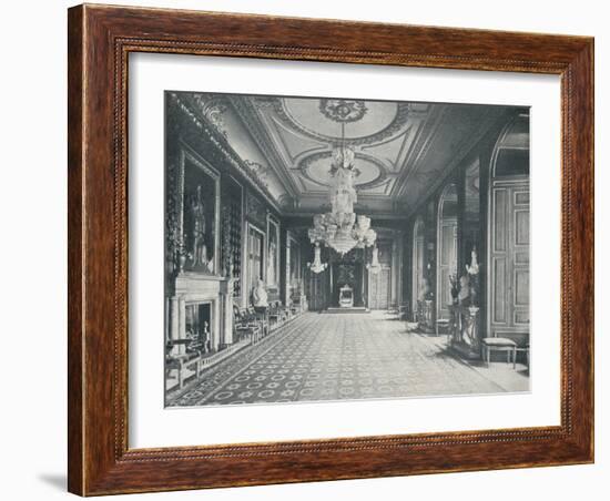 The Throne Room, Windsor Castle, c1899, (1901)-Eyre & Spottiswoode-Framed Photographic Print