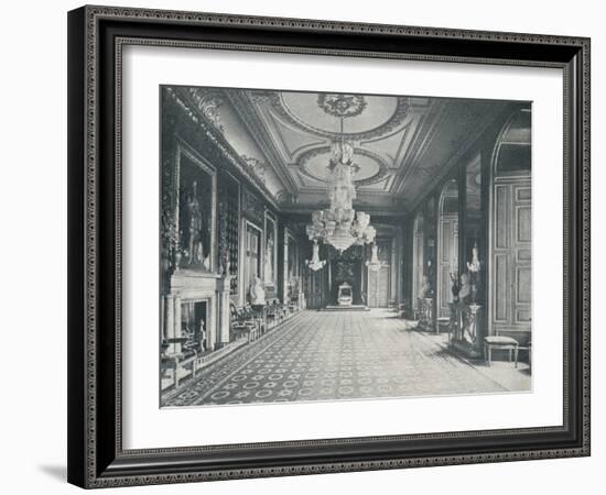 The Throne Room, Windsor Castle, c1899, (1901)-Eyre & Spottiswoode-Framed Photographic Print