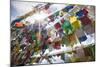 The Tibetan Prayer Flags Made of Colored Cloth-Roberto Moiola-Mounted Photographic Print