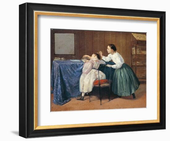 The Tickle, 1865-Adriano Cecioni-Framed Giclee Print