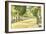 The Tiergarten Park, Berlin-Lesser Ury-Framed Giclee Print