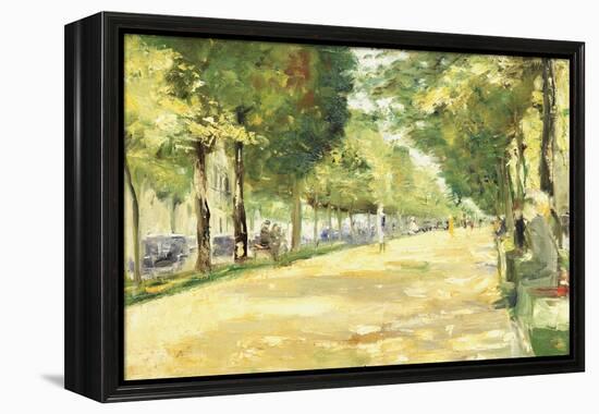 The Tiergarten Park, Berlin-Lesser Ury-Framed Premier Image Canvas