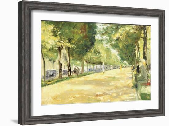 The Tiergarten Park, Berlin-Lesser Ury-Framed Giclee Print